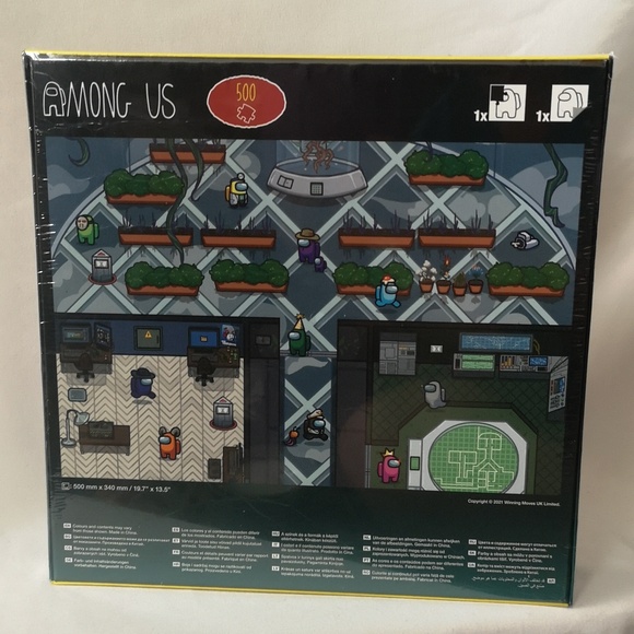 Brand New and Sealed "Among Us" 500 Piece Puzzle for Ages 8+ by Toikido - Picture 2 of 3